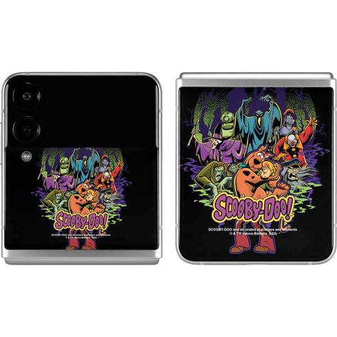 Scooby Doo vs Monsters Galaxy Z Flip4 5G Skin
